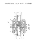 ASEPTIC CONNECTOR WITH DEFLECTABLE RING OF CONCERN AND METHOD diagram and image