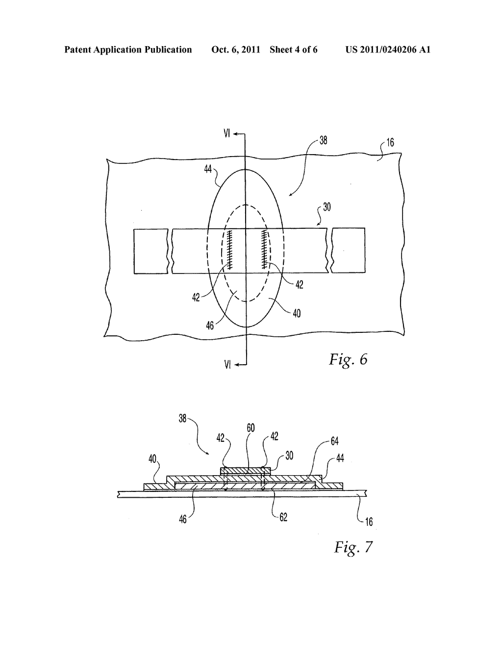 WATERPROOF SYSTEM FOR ATTACHING AN ANCHOR MEMBER TO A PORTION OF A TENT     AND RELATED METHOD - diagram, schematic, and image 05