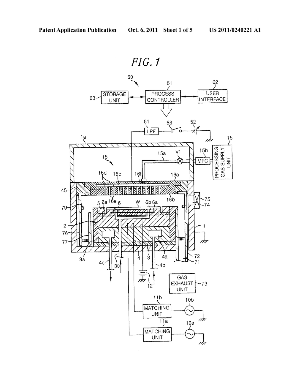 PLASMA PROCESSING APPARATUS AND SEMICONDUCTOR DEVICE MANUFACTURING METHOD - diagram, schematic, and image 02