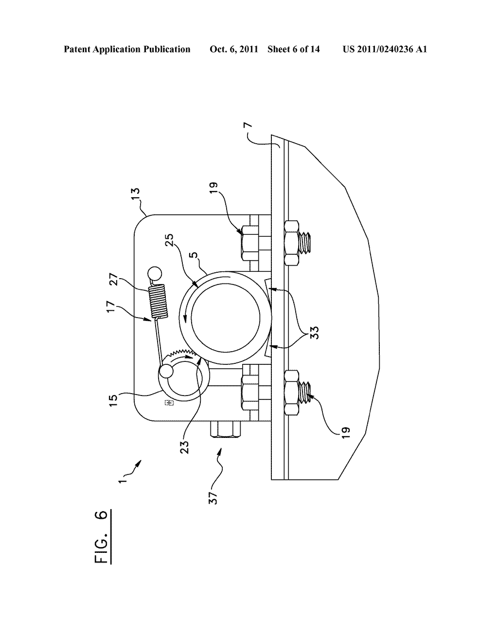 RATCHET SYSTEM FOR WINDING A ROLLING DOOR ASSEMBLY - diagram, schematic, and image 07