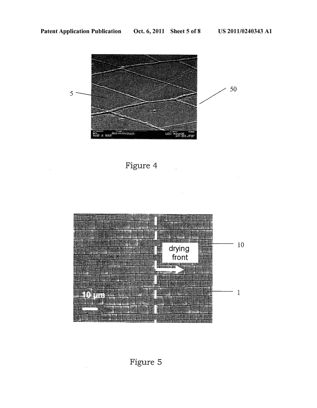 METHOD FOR MANUFACTURING A MASK HAVING SUBMILLIMETRIC APERTURES FOR A     SUBMILLIMETRIC ELECTRICALLY CONDUCTIVE GRID, MASK HAVING SUBMILLIMETRIC     APERTURES AND SUBMILLIMETRIC ELECTRICALLY CONDUCTIVE GRID - diagram, schematic, and image 06