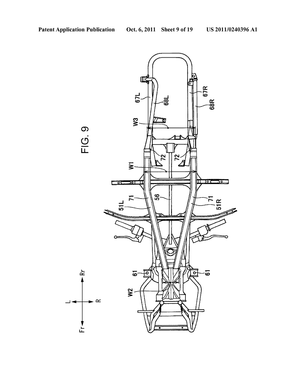 INTAKE AIR ROUTING STRUCTURE FOR A VEHICLE,  AND VEHICLE INCLUDING SAME - diagram, schematic, and image 10