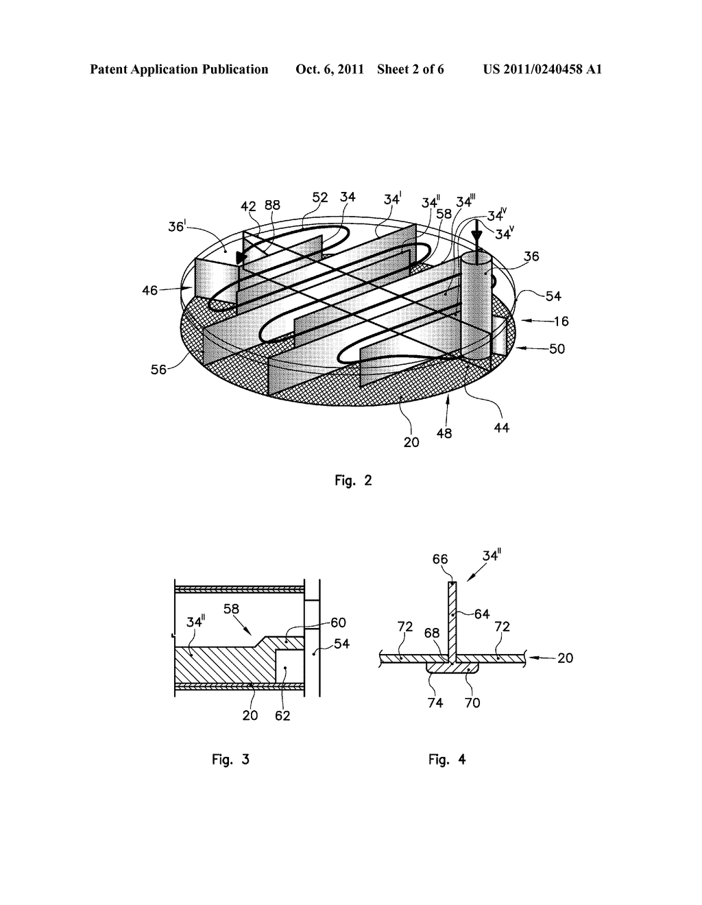 Stripping column and process for extracting a component from a liquid     medium - diagram, schematic, and image 03