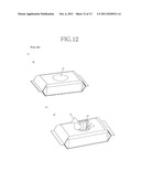 DISPENSING CONTAINER FOR WET SHEETS diagram and image