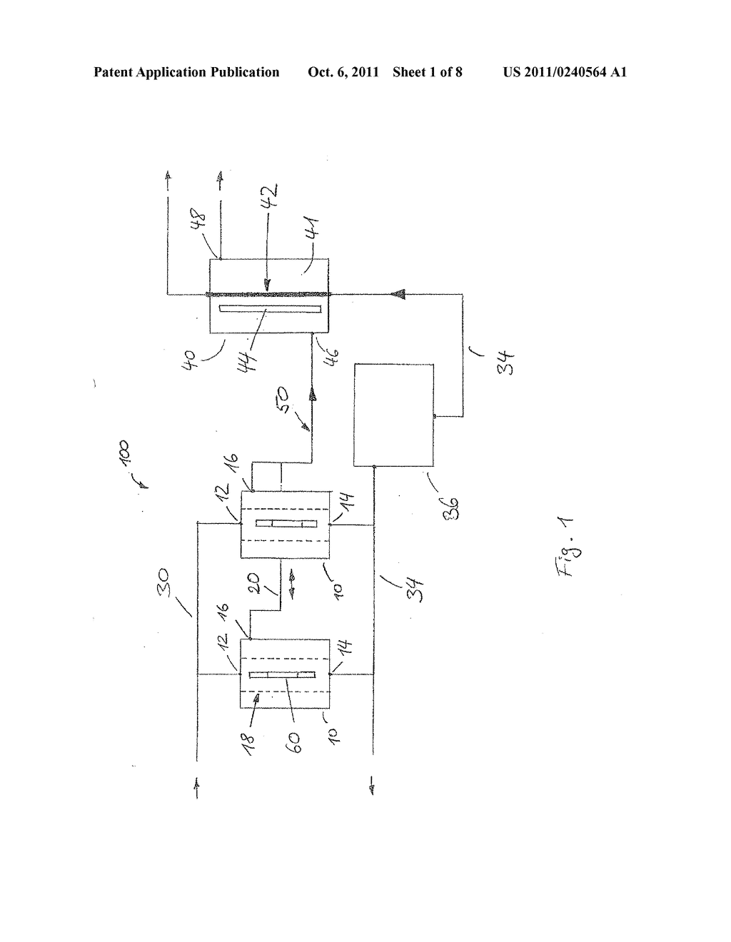 Apparatus for Purifying Liquids, in Particular for Purifying Ballast Water - diagram, schematic, and image 02