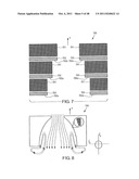 METHOD AND DEVICE FOR CREATING A TEMPERATURE GRADIENT AMONG A PLURALITY OF     TEMPERATURE GRADIENT STRUCTURES diagram and image