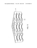 METHOD AND DEVICE FOR CREATING A TEMPERATURE GRADIENT AMONG A PLURALITY OF     TEMPERATURE GRADIENT STRUCTURES diagram and image