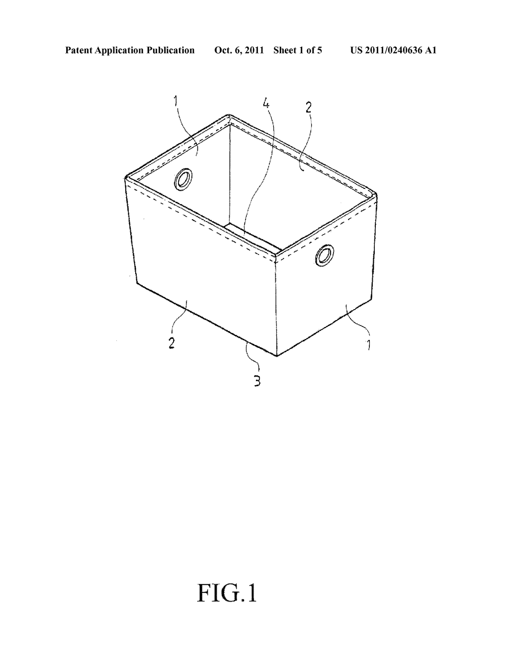 COLLAPSIBLE STORAGE BASKET - diagram, schematic, and image 02