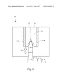 PACKAGE HAVING SHORTENED FLAPS SEALED WITH A TAPE HAVING A LINE OF     WEAKNESS diagram and image