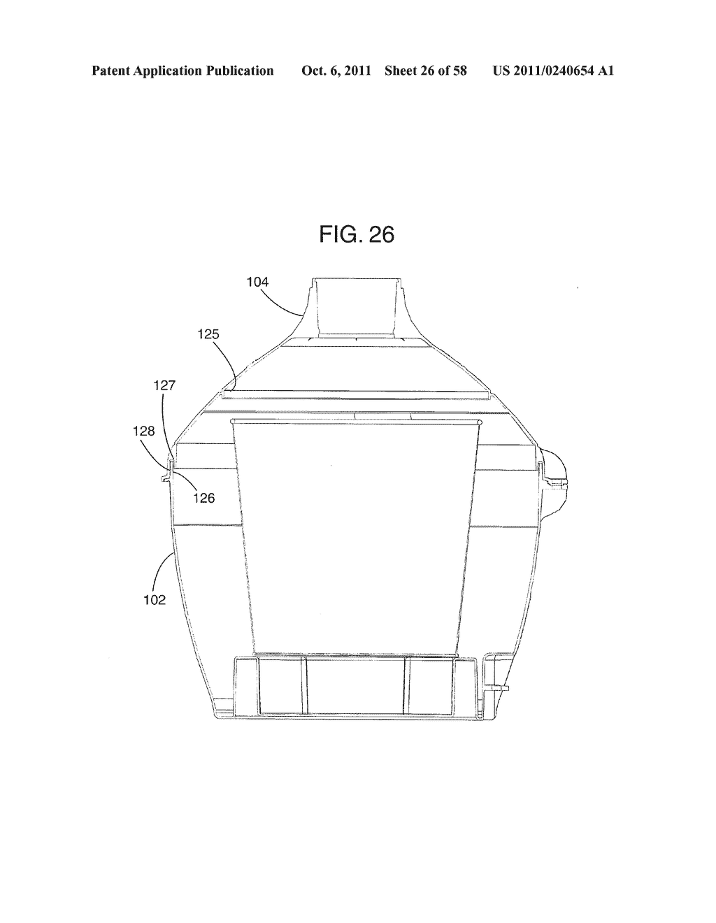 RECEPTACLE FOR SPENT SMOKING MATERIAL - diagram, schematic, and image 27