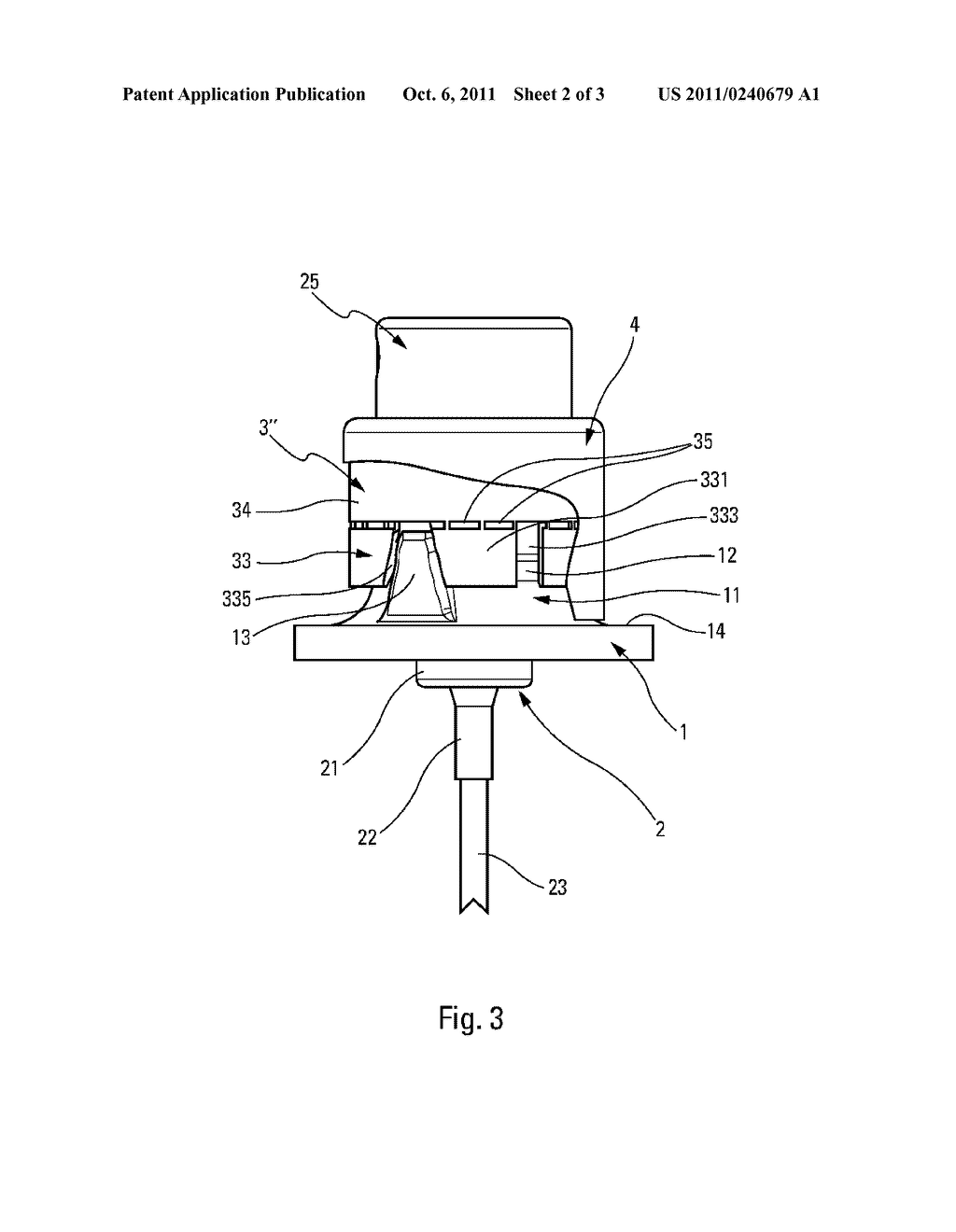 SECURING COLLAR AND DISPENSER COMPRISING SUCH A COLLAR - diagram, schematic, and image 03