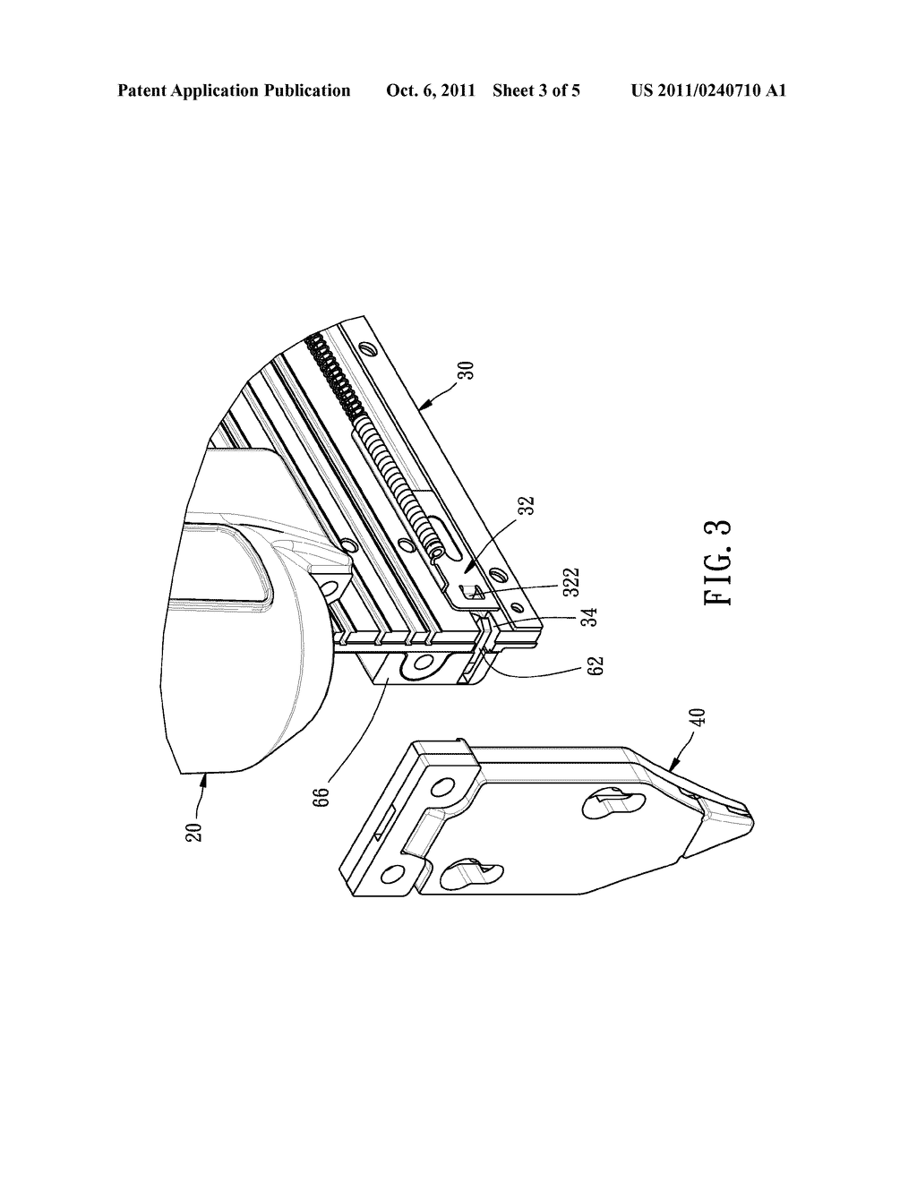 NAIL GUN CAPABLE OF PREVENTING ITS TRIGGER FROM BEING PULLED IN NAIL-EMPTY     CONDITION - diagram, schematic, and image 04