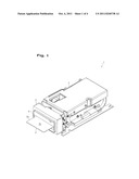 CARD PROCESSING DEVICE AND A CARD PROCESSING SYSTEM diagram and image