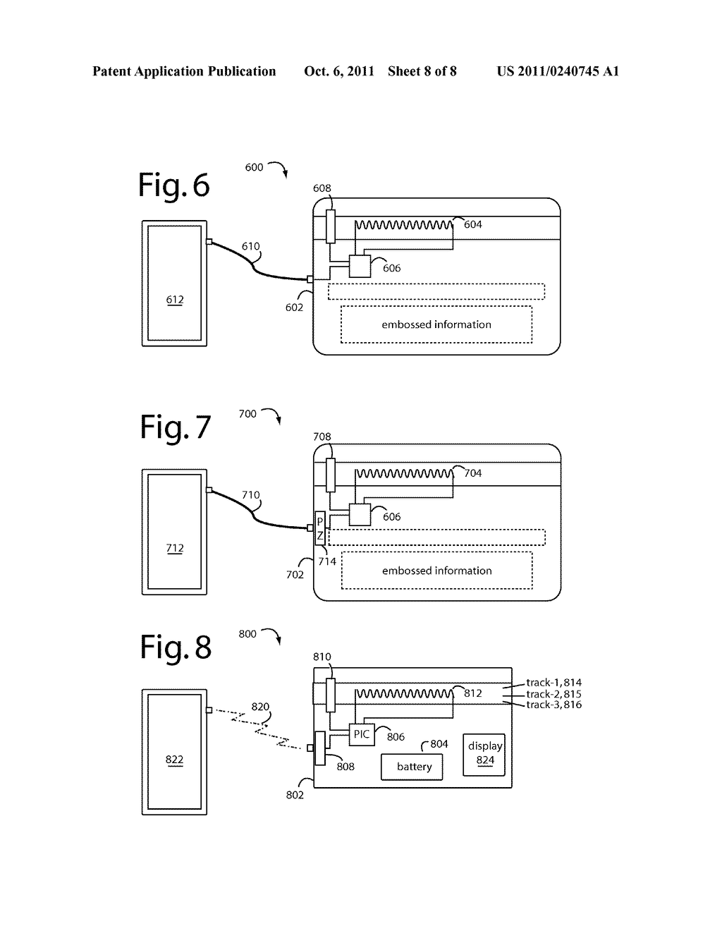 MAGNETIC EMISSIVE USE OF PRELOADED SECRET-KEY ENCRYPTED USE-ONCE PAYMENT     CARD ACCOUNT NUMBERS - diagram, schematic, and image 09