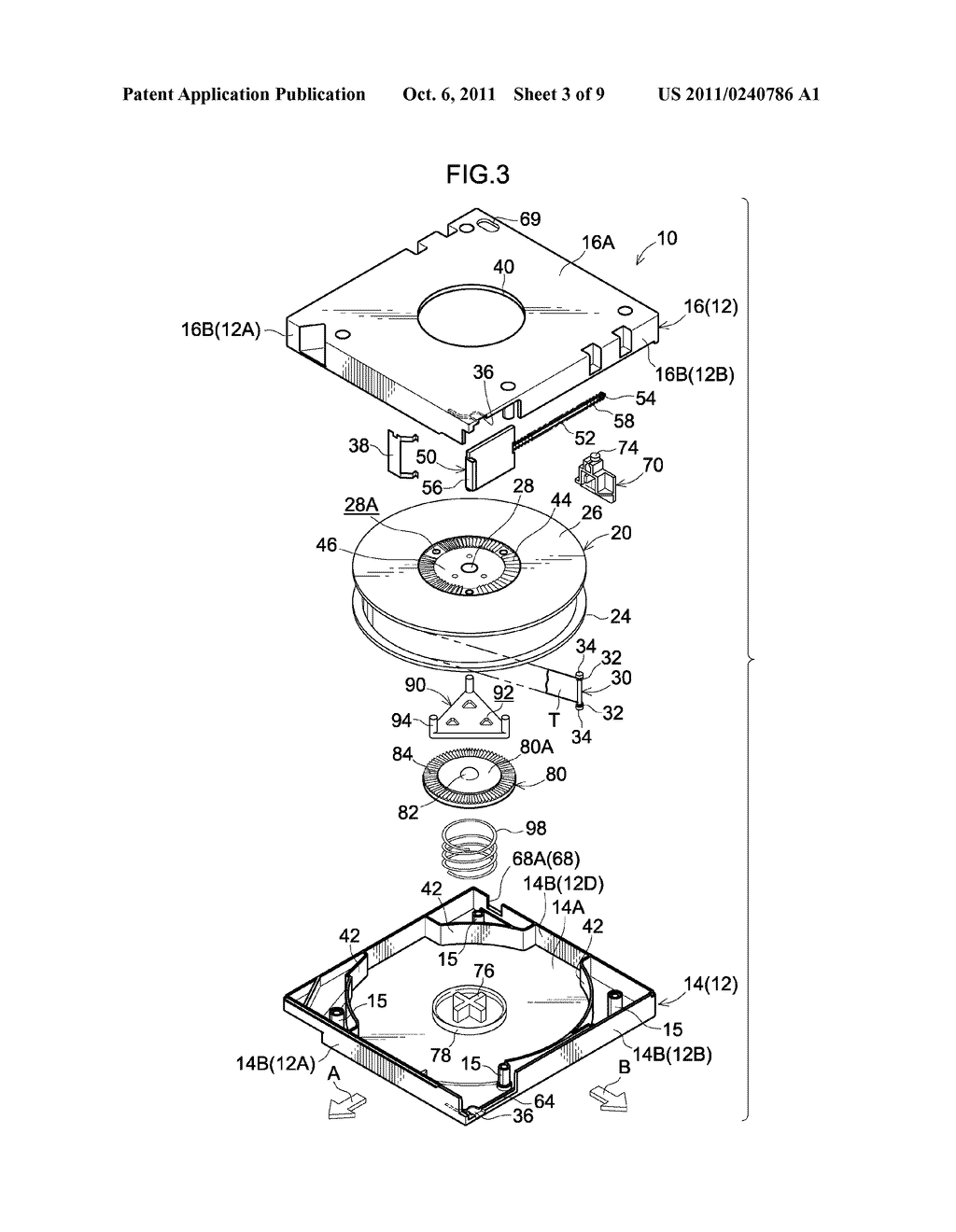 MANUFACTURING METHOD OF REEL, REEL, AND RECORDING TAPE CARTRIDGE - diagram, schematic, and image 04