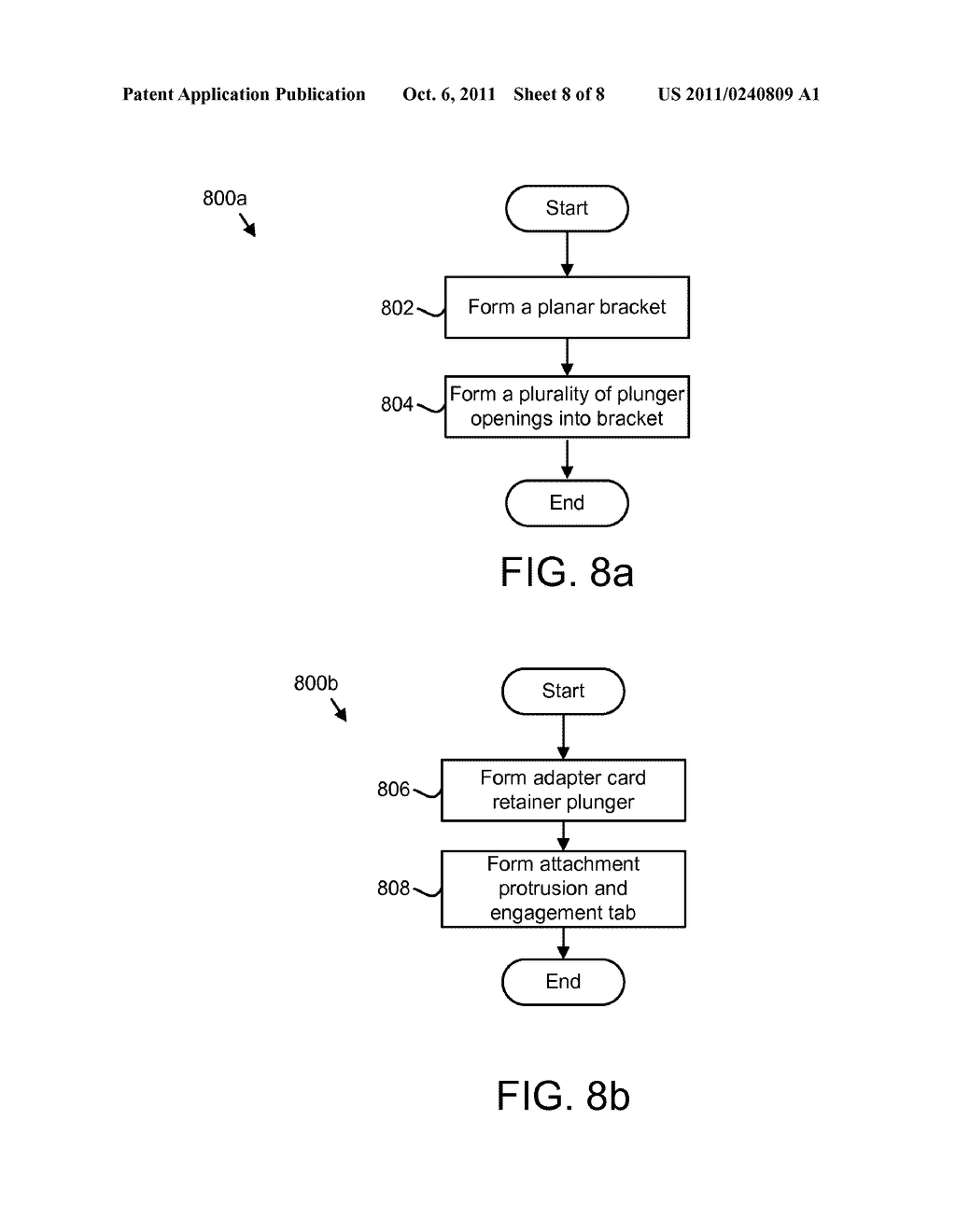 Method, Apparatus, and System for a Low-Profile Computer Adapter Card     Retainer Plunger - diagram, schematic, and image 09
