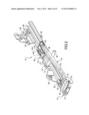 Low profile seat track system diagram and image