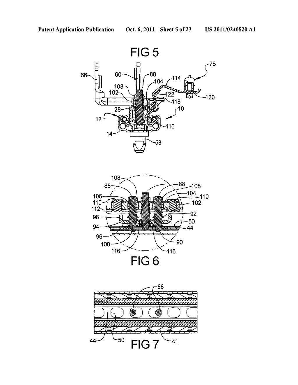 Low profile seat track system - diagram, schematic, and image 06