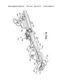 Low profile seat track system diagram and image