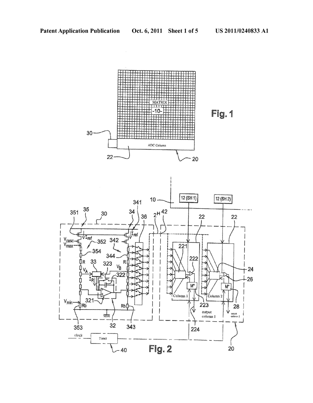 PARALLEL ANALOG-TO-DIGITAL CONVERSION METHOD, DEVICE IMPLEMENTING SAID     METHOD AND IMAGING DETECTOR COMPRISING SAID DEVICE - diagram, schematic, and image 02