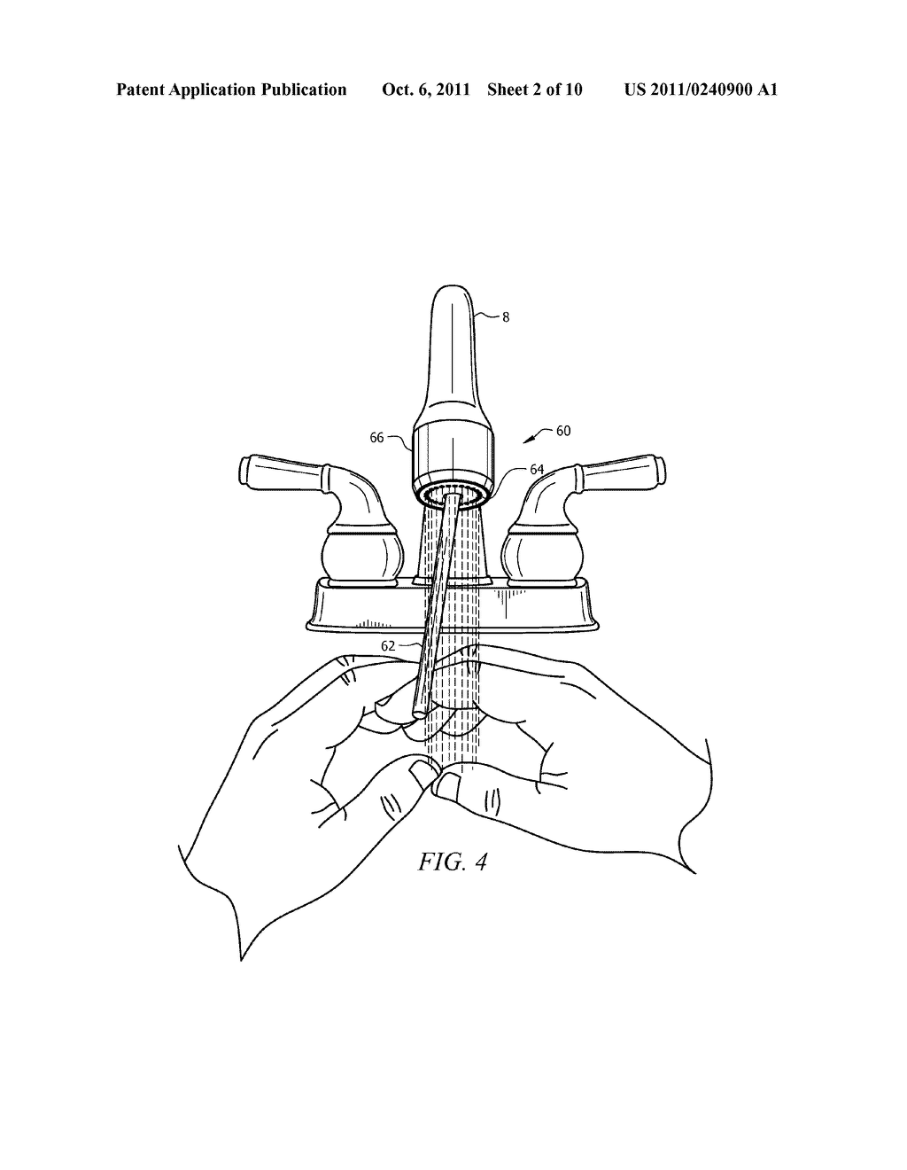 ROD ACTIVATED VALVE FOR SAVING WATER WITH TAMPER-RESISTANT SECURITY     FEATURE - diagram, schematic, and image 03