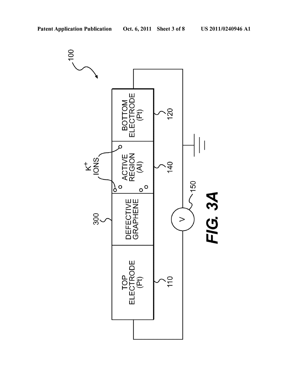 Graphene Memristor Having Modulated Graphene Interlayer Conduction - diagram, schematic, and image 04