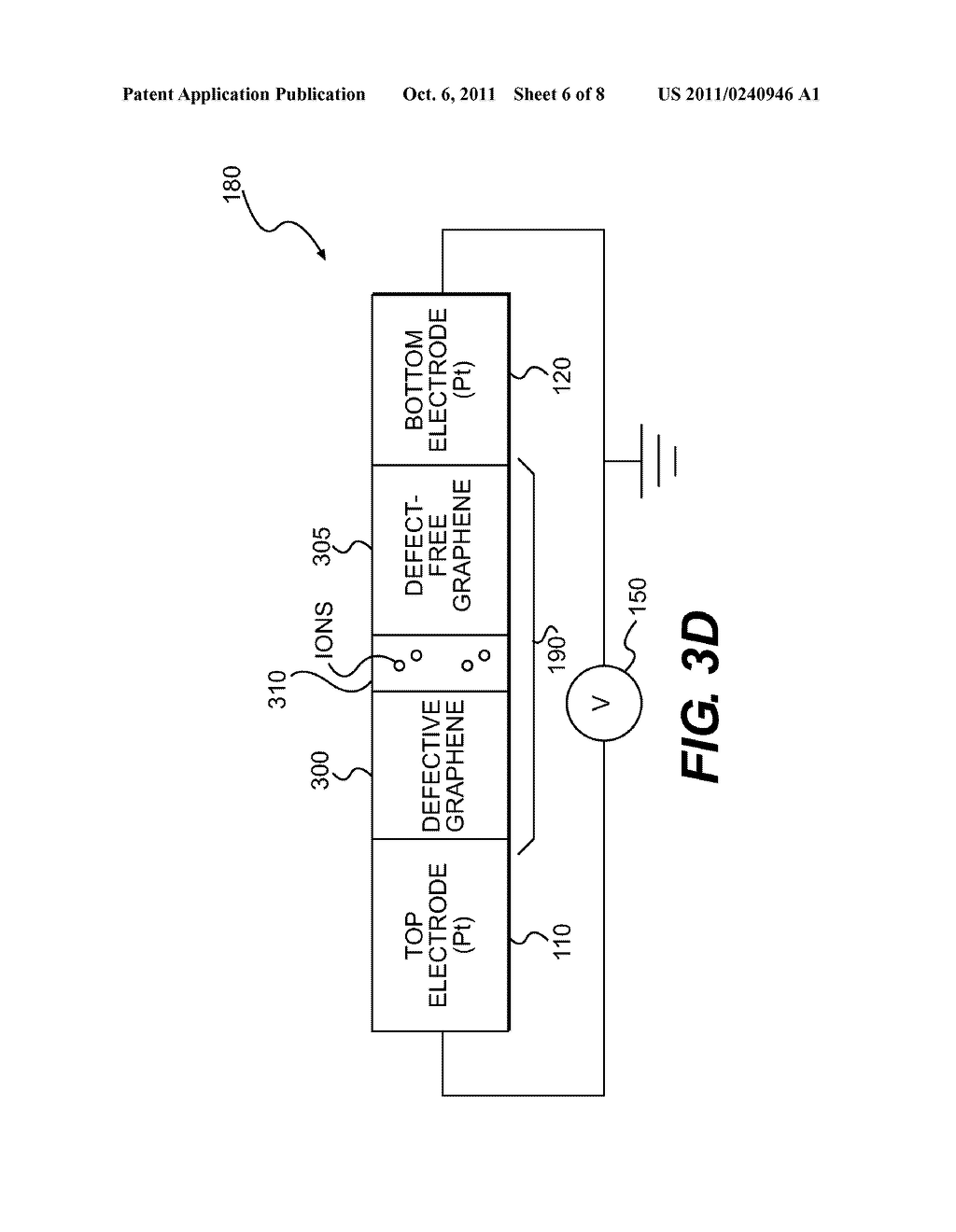 Graphene Memristor Having Modulated Graphene Interlayer Conduction - diagram, schematic, and image 07