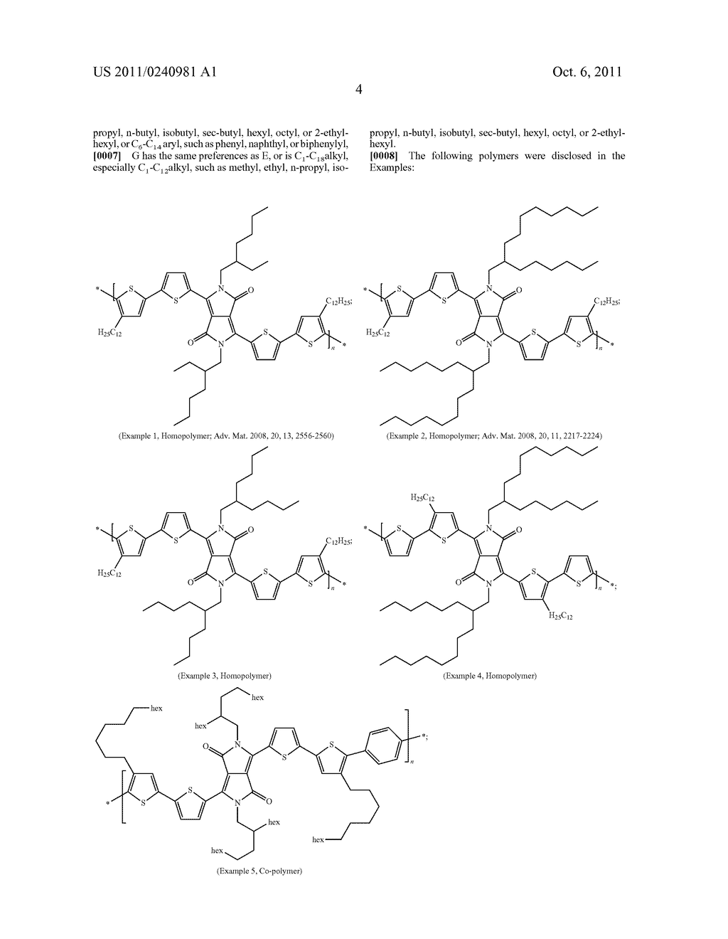 DIKETOPYRROLOPYRROLE POLYMERS FOR USE IN ORGANIC FIELD EFFECT TRANSISTORS - diagram, schematic, and image 06