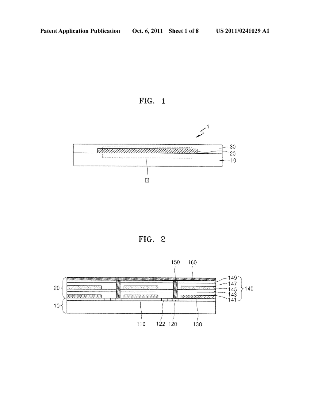 ORGANIC LIGHT EMITTING DEVICE AND METHOD OF MANUFACTURING THE SAME - diagram, schematic, and image 02