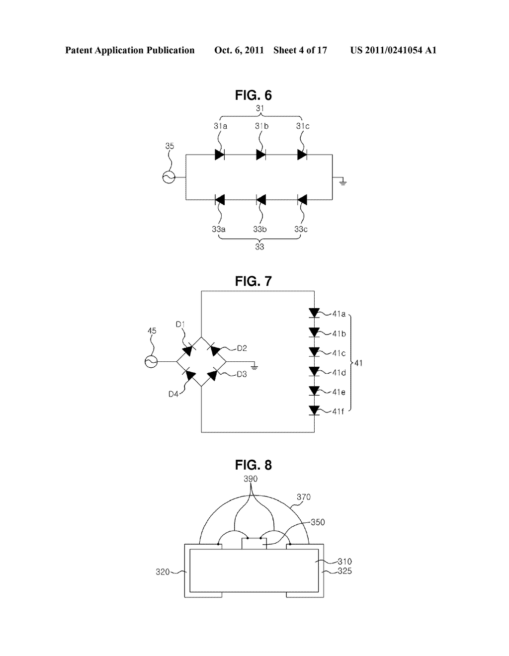 LED PACKAGE HAVING AN ARRAY OF LIGHT EMITTING CELLS COUPLED IN SERIES - diagram, schematic, and image 05