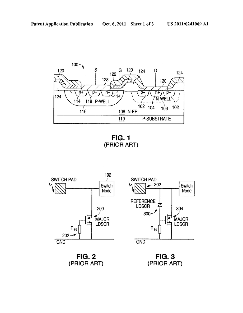 Low side zener reference voltage extended drain SCR clamps - diagram, schematic, and image 02