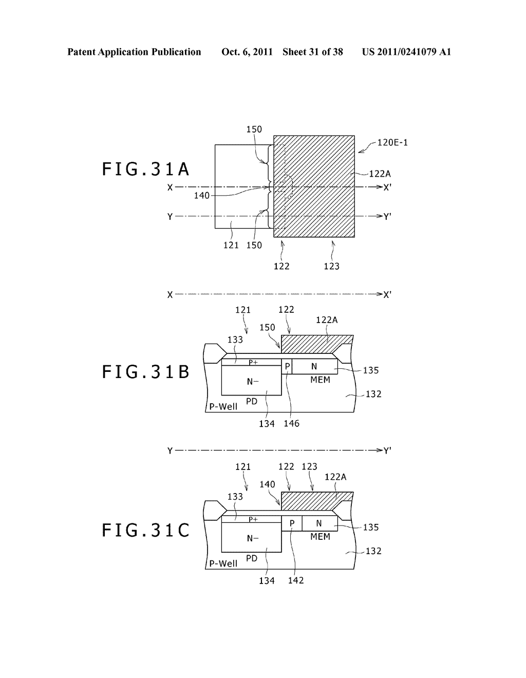 SOLID-STATE IMAGING DEVICE, METHOD OF MANUFACTURING SOLID-STATE IMAGING     DEVICE, AND ELECTRONIC APPARATUS - diagram, schematic, and image 32