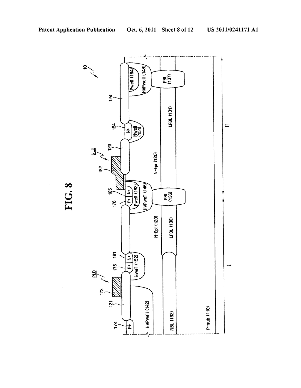 Method of fabricating semiconductor integrated circuit device and     semiconductor integrated circuit device fabricated using the method - diagram, schematic, and image 09