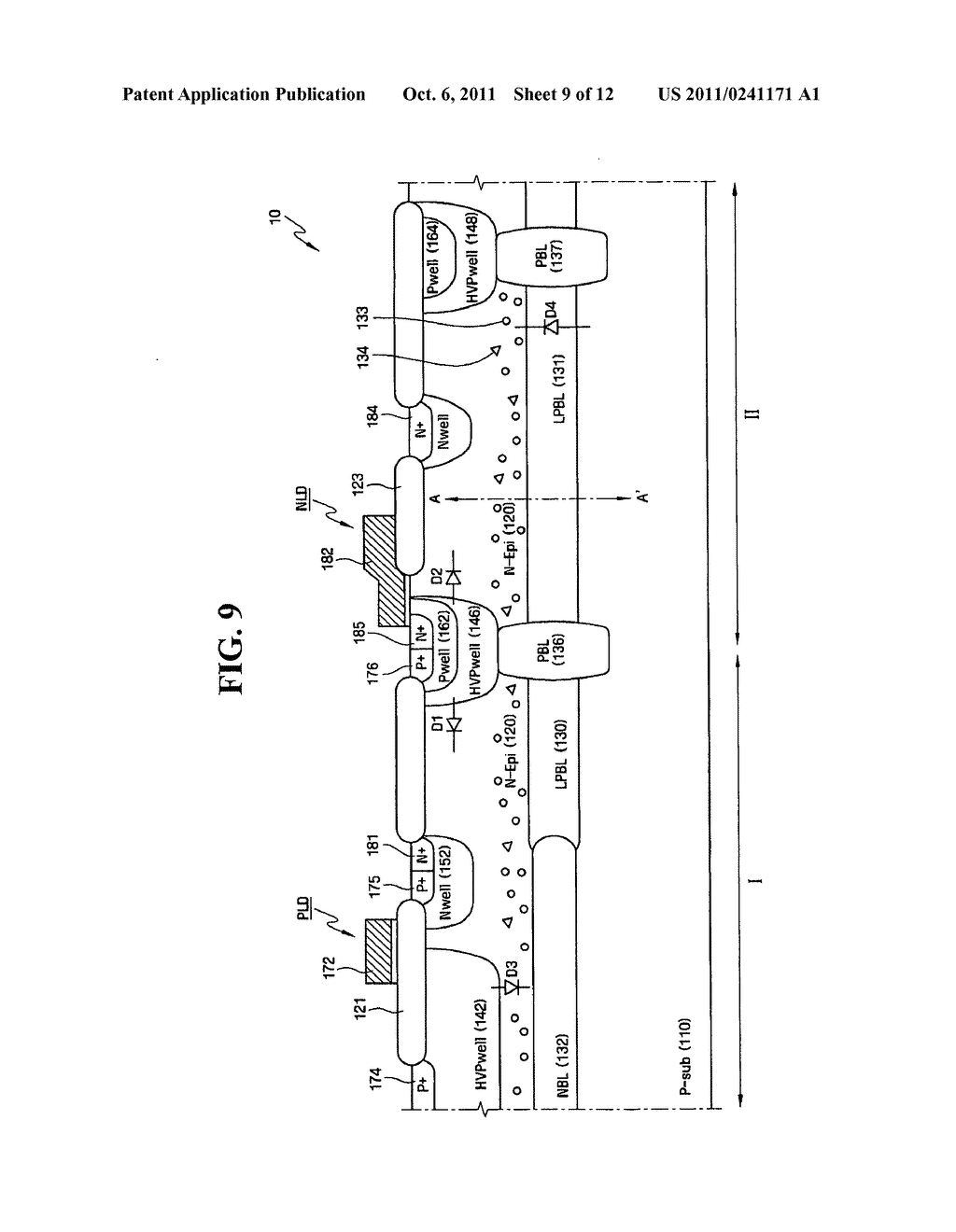 Method of fabricating semiconductor integrated circuit device and     semiconductor integrated circuit device fabricated using the method - diagram, schematic, and image 10