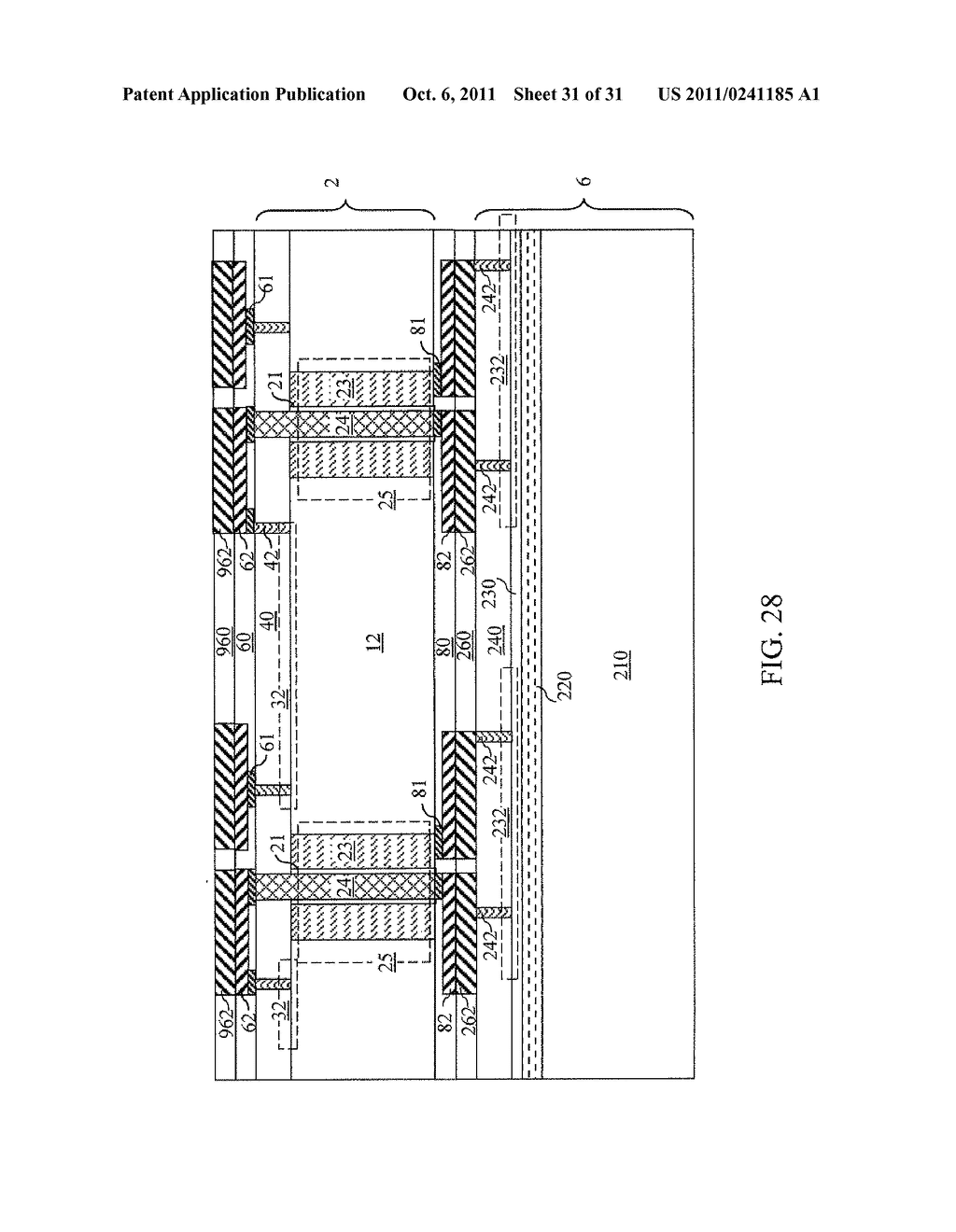 SIGNAL SHIELDING THROUGH-SUBSTRATE VIAS FOR 3D INTEGRATION - diagram, schematic, and image 32