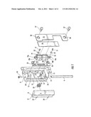 High Strength Electric Door Strike with Gravity Fed Locking Member diagram and image