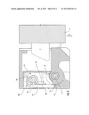 High Strength Electric Door Strike with Gravity Fed Locking Member diagram and image