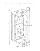 High Strength Electric Door Strike with Gravity Fed Locking Member diagram and image