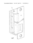 High Strength Electric Door Strike with Gravity Fed Locking Member diagram and image