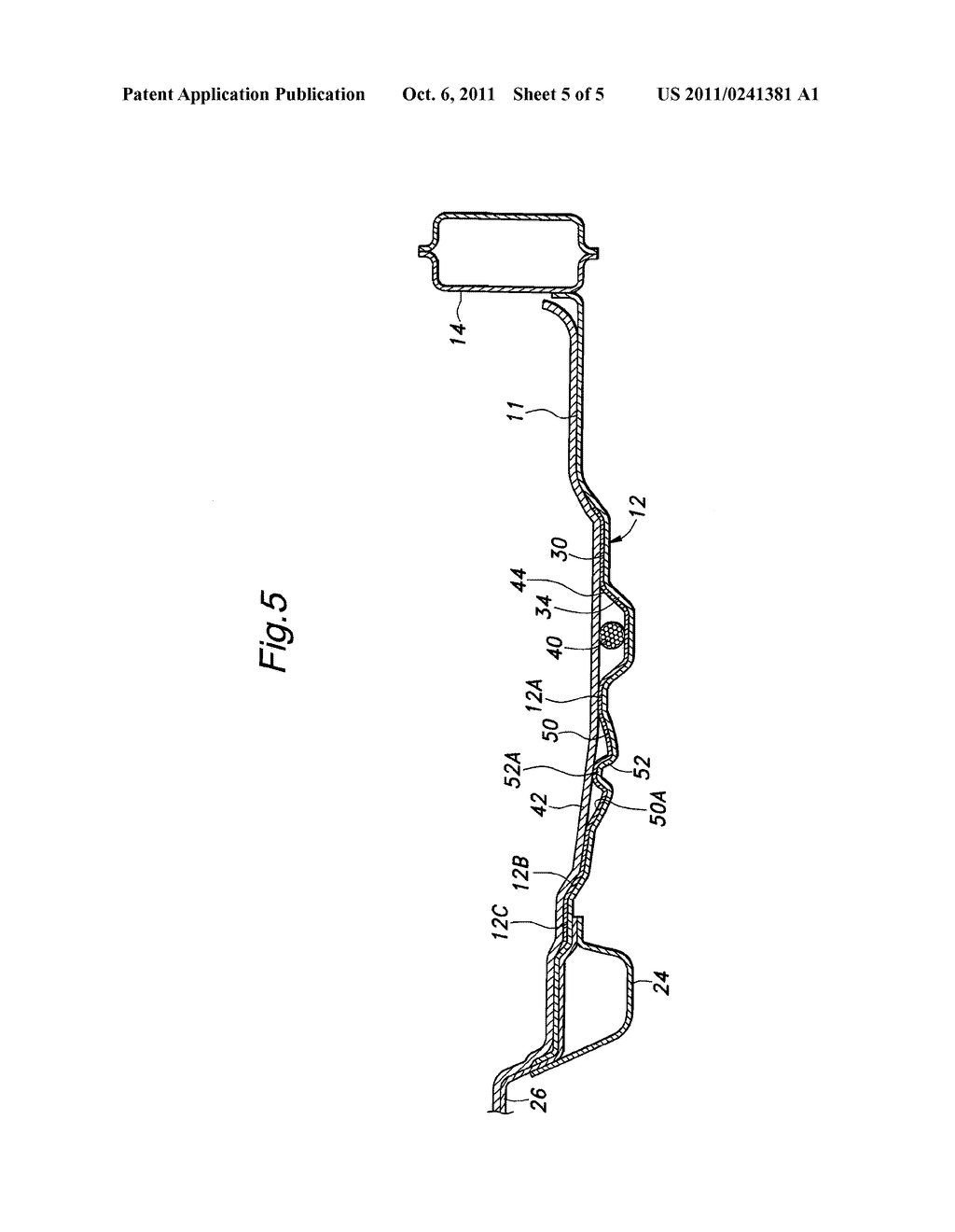 VEHICLE BODY STRUCTURE - diagram, schematic, and image 06