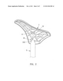 Cushion Structure for Bicycle diagram and image