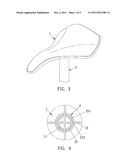 Cushion Structure for Bicycle diagram and image