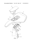 Angle Adjusting Cushion Structure for Bicycle diagram and image