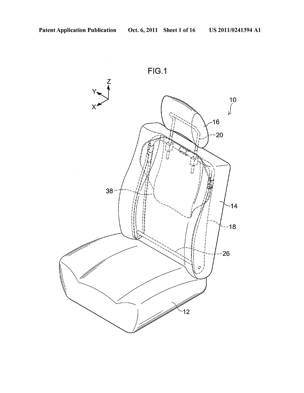 VEHICLE SEATBACK AND A VEHICLE SEAT PROVIDED WITH A VEHICLE SEATBACK - diagram, schematic, and image 02
