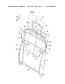 VEHICLE SEATBACK AND A VEHICLE SEAT PROVIDED WITH A VEHICLE SEATBACK diagram and image