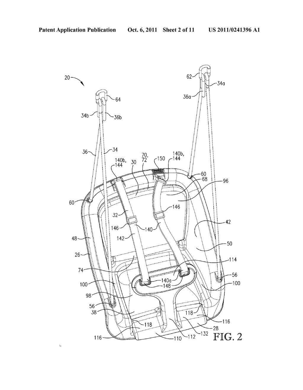 CONVERTIBLE SWING SEAT - diagram, schematic, and image 03