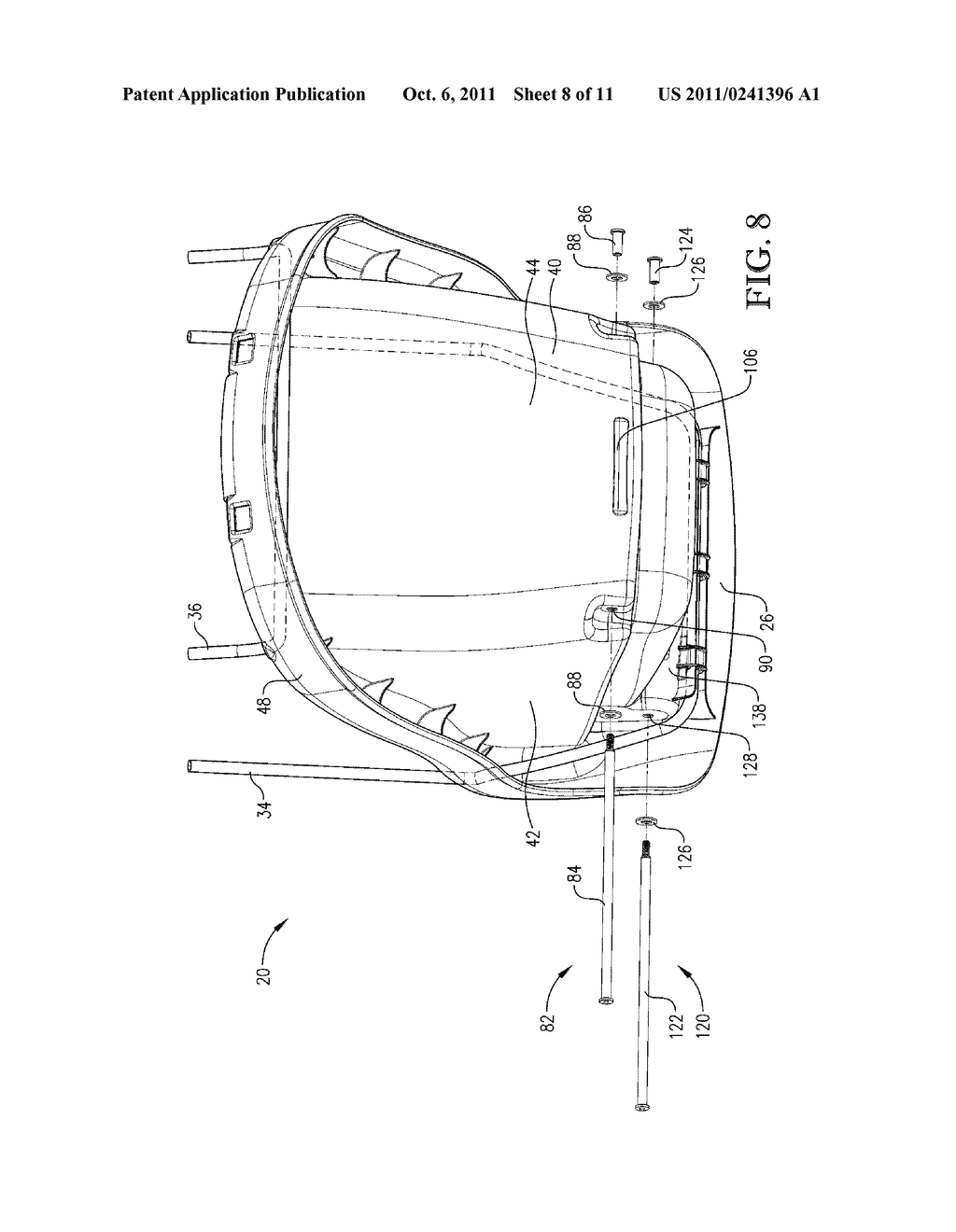 CONVERTIBLE SWING SEAT - diagram, schematic, and image 09