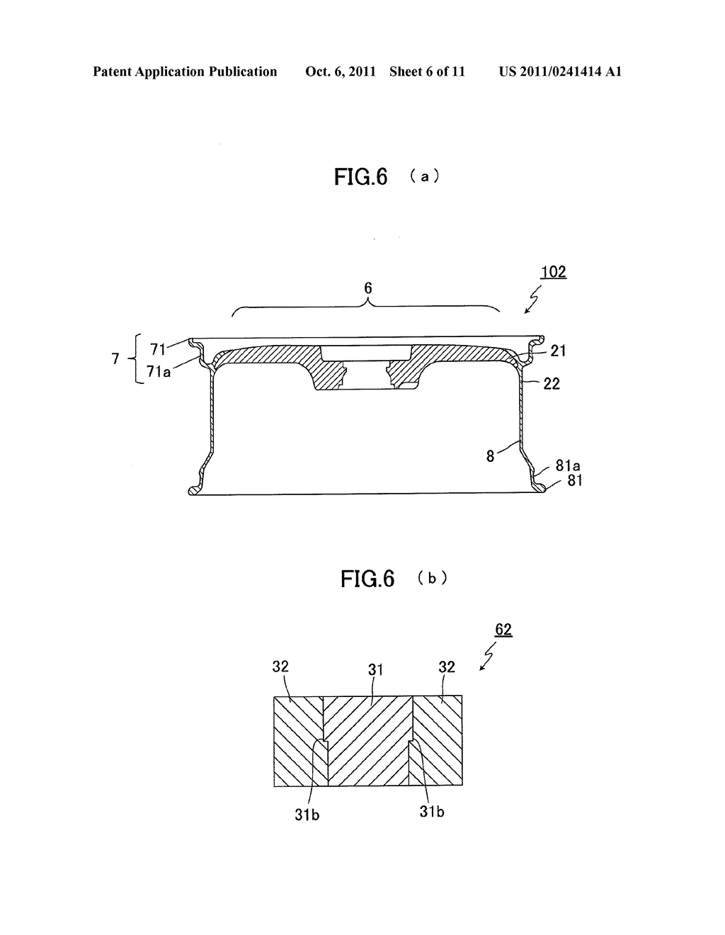 WHEEL AND METHOD OF MANUFACTURING THE SAME - diagram, schematic, and image 07