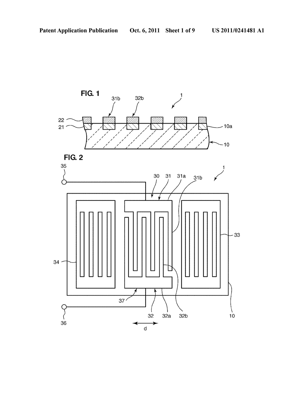 SURFACE ACOUSTIC WAVE DEVICE - diagram, schematic, and image 02