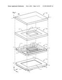 SURFACE-MOUNTABLE QUARTZ-CRYSTAL DEVICES AND METHODS FOR MANUFACTURING     SAME diagram and image